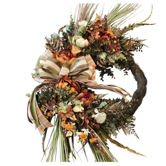 Boho Fall Floral wreath xl
